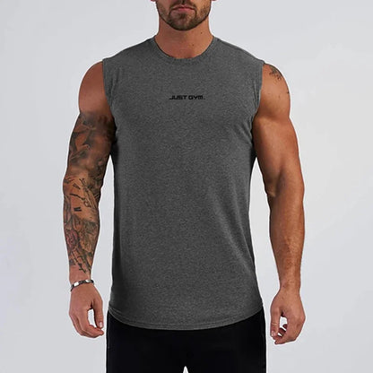 Athleisure Essentials 
Men's Cotton Tank: Summer Gym Edition