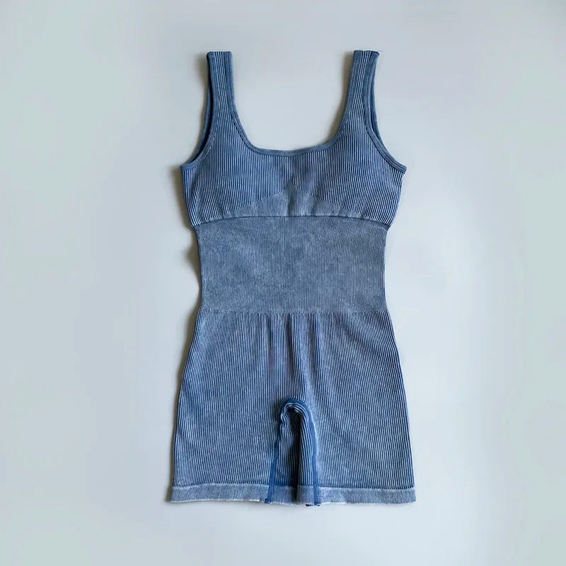 Women's Ribbed Training Bodysuit