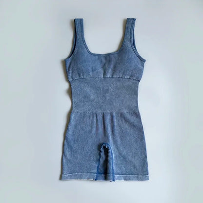 Women's Ribbed Training Bodysuit