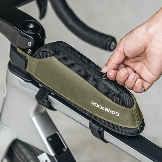 RideLite™ Collection
Ultralight Reflective Bike Top Tube Bag