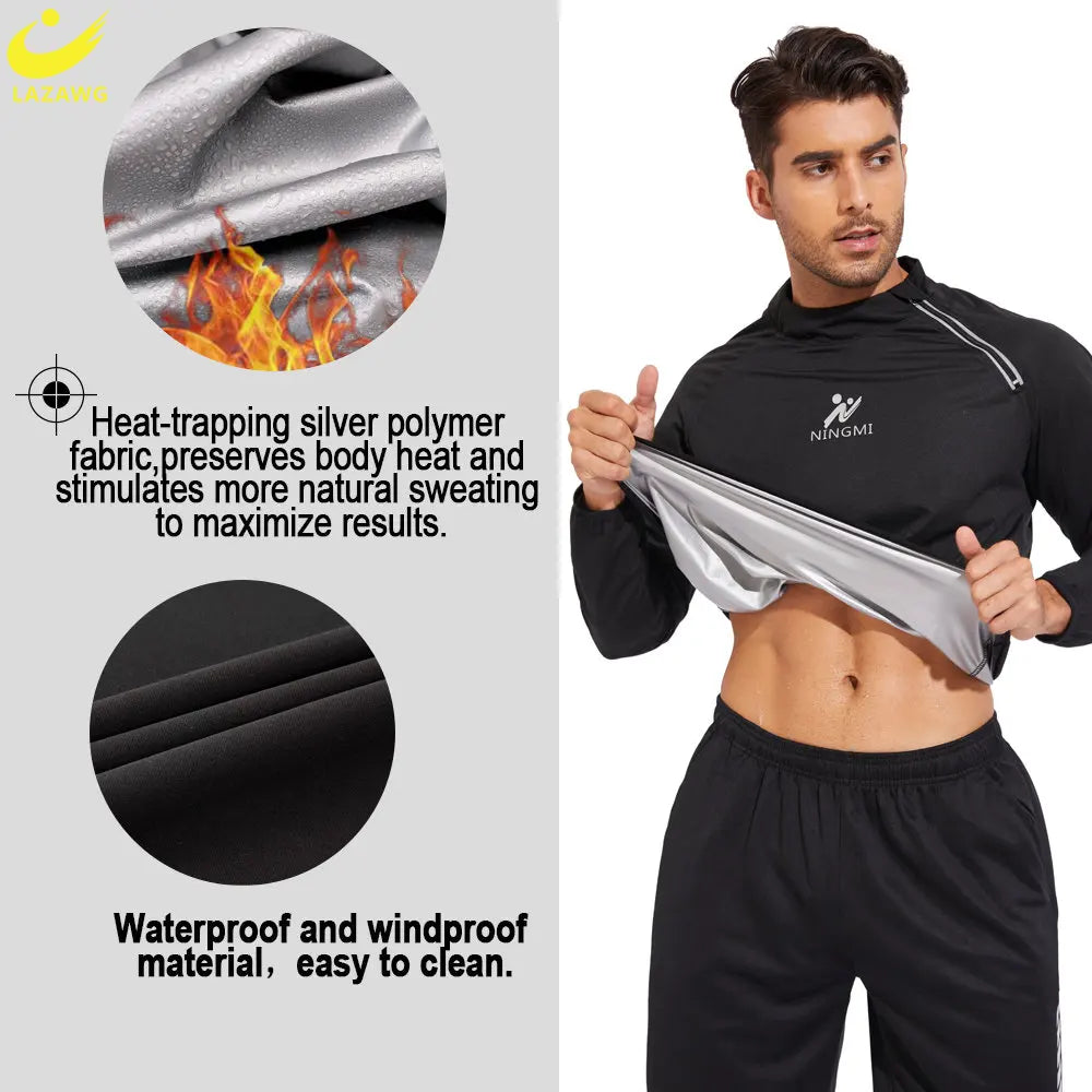 Men’s HeatGear™ Traning Sauna Sweat Top