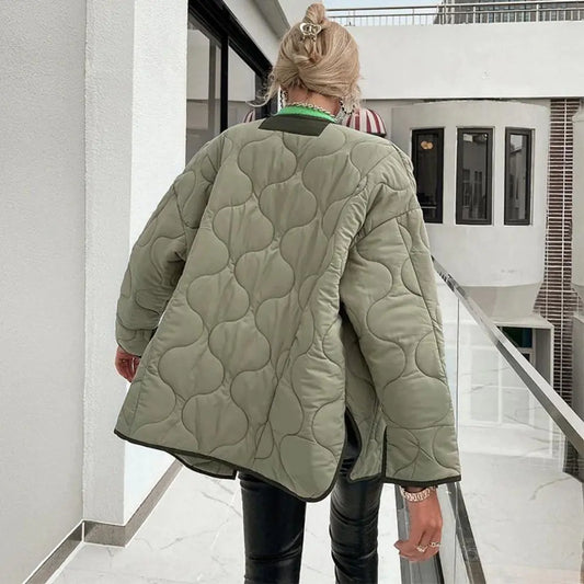 PERRI QUILTED COMFORT JACKET