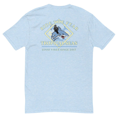 Men's Ride the Fear Shark T-shirt