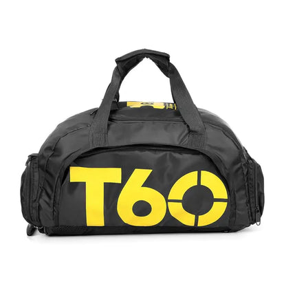 ALL-IN-ONE GYM DUFFLE BAG 
‘SHOE COMPARTMENT’