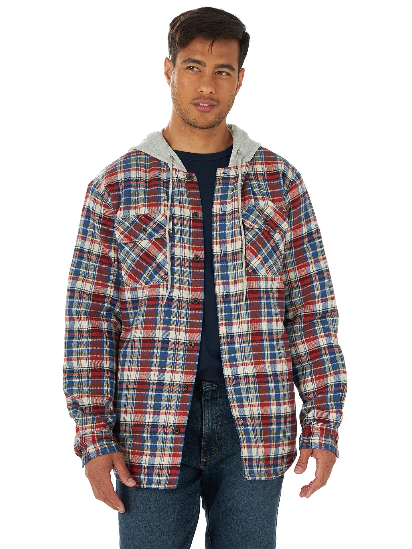 The Hooded Flannel Shirt Jacket
