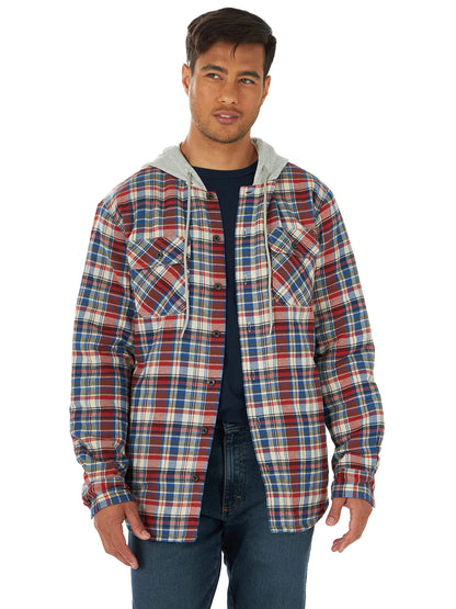 The Hooded Flannel Shirt Jacket