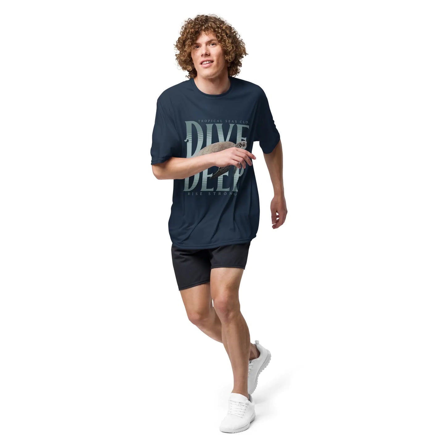 DIVE DEEP SEA TURTLE PERFORMANCE T-SHIRT