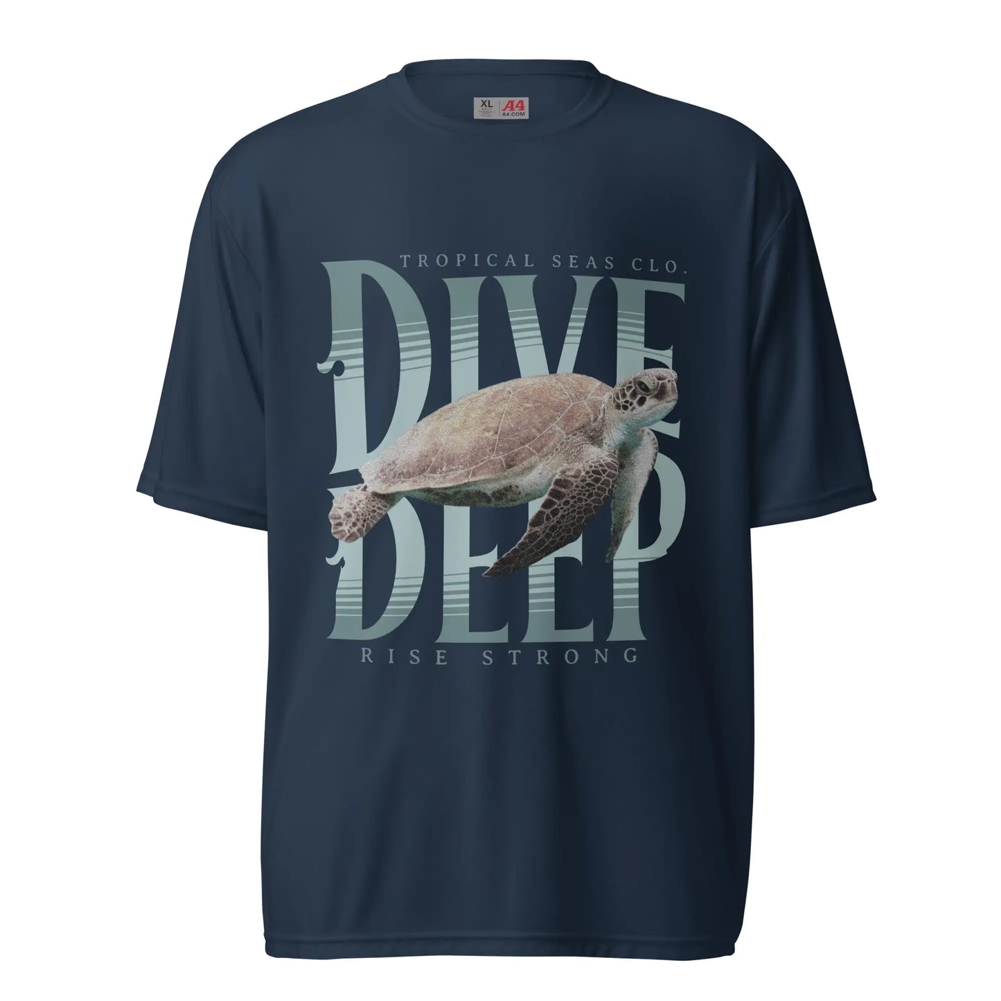 DIVE DEEP SEA TURTLE PERFORMANCE T-SHIRT